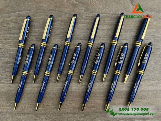Bút Ký Kim Loại Xoay – Khắc Logo Kỷ Niệm 10 Năm Ra Trường