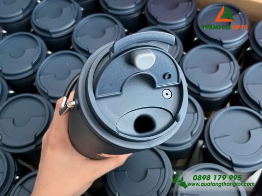 Ly Giữ Nhiệt Lock&Lock LHC4269 - In Khắc Logo Chi Bộ Công An