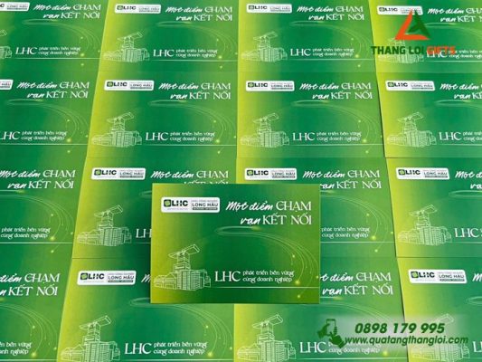 Thiệp Giấy – In Logo Doanh Nghiệp Long Hậu LHC