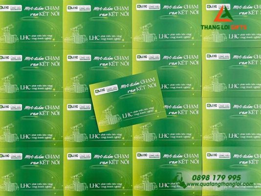 Thiệp Giấy – In Logo Doanh Nghiệp Long Hậu LHC