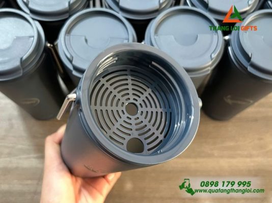 Ly Giữ Nhiệt Lock&Lock LHC4269 Xanh Navy - Khắc Tên Làm Quà Tặng