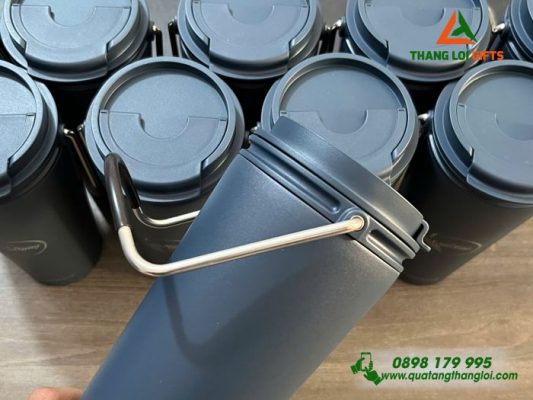 Ly Giữ Nhiệt Lock&Lock LHC4269 Xanh Navy - Khắc Tên Làm Quà Tặng