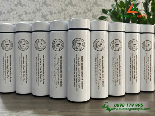 Bình Giữ Nhiệt 500ml – Khắc Logo Trường Tiểu Học Kim Đồng