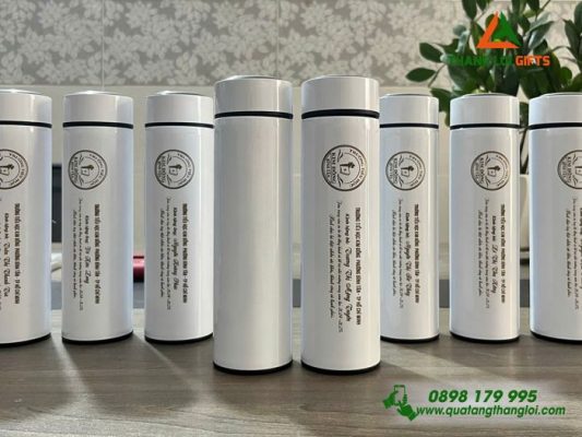 Bình Giữ Nhiệt 500ml – Khắc Logo Trường Tiểu Học Kim Đồng