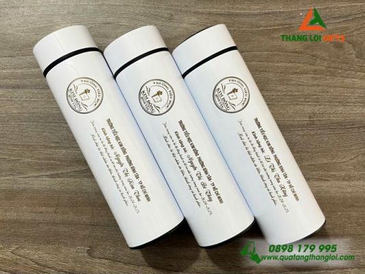 Bình Giữ Nhiệt 500ml – Khắc Logo Trường Tiểu Học Kim Đồng