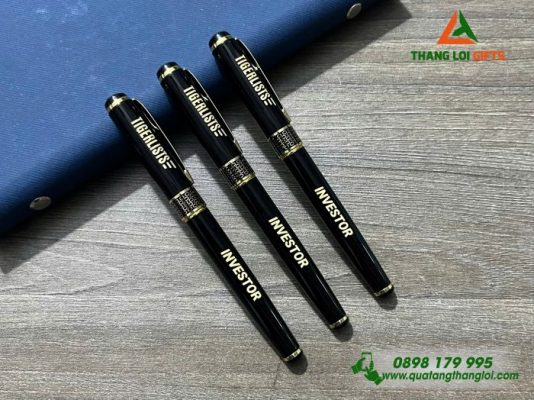 Bút Ký Kim Loại Nắp – Khắc Logo Doanh Nghiệp TIGERGISTS