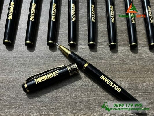 Bút Ký Kim Loại Nắp – Khắc Logo Doanh Nghiệp TIGERGISTS