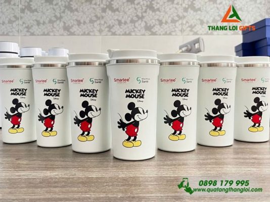 Ly Giữ Nhiệt 510ml – In Logo Nha Khoa Smartee Mickey Mouse