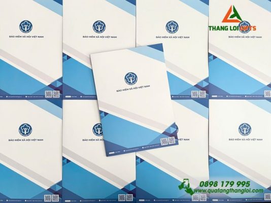 Bìa Đựng Giấy Tờ – In Logo Bảo Hiểm Xã Hội Việt Nam