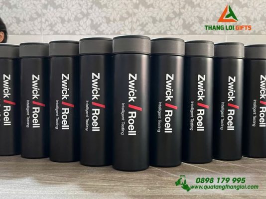 Bình Giữ Nhiệt Đèn LED – In Logo Doanh Nghiệp Zwick Roell Group