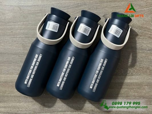 Bình Giữ Nhiệt Lock&Lock - Khắc Logo Trường Đại Học Nông Lâm