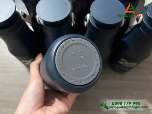 Bình Giữ Nhiệt Lock&Lock - Khắc Logo Trường Đại Học Nông Lâm