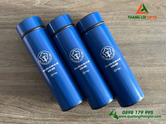 Bình Giữ Nhiệt 500ml - Khắc Logo Bảo Hiểm Xã Hội Việt Nam