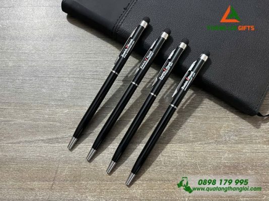 Bút Bi Nhựa Màu Đen – In Logo Doanh Nghiệp Zwick Roell Group