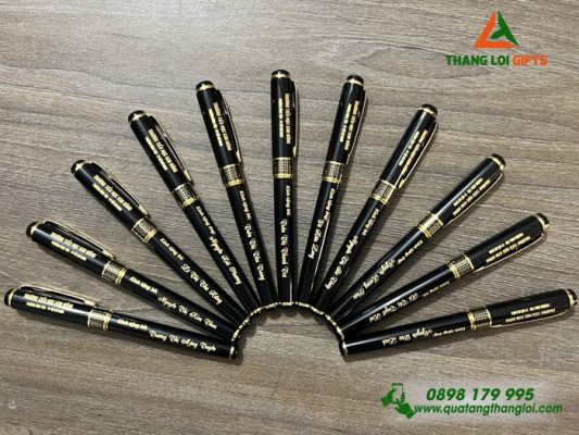 Bút Ký Kim Loại Nắp – Khắc Tên Trường Tiểu Học Kim Đồng
