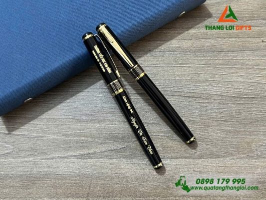 Bút Ký Kim Loại Nắp – Khắc Tên Trường Tiểu Học Kim Đồng