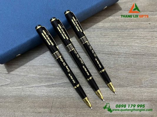 Bút Ký Kim Loại Nắp – Khắc Tên Trường Tiểu Học Kim Đồng