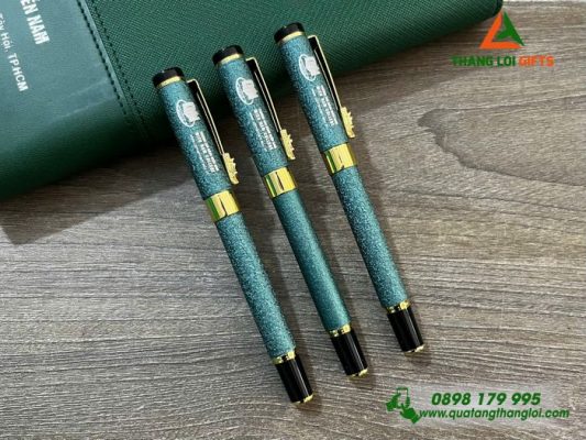 Bút Ký Kim Loại Đầu Rồng - Khắc Logo Trường Cao Đẳng Miền Nam