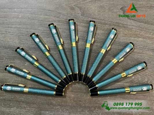 Bút Ký Kim Loại Đầu Rồng - Khắc Logo Trường Cao Đẳng Miền Nam