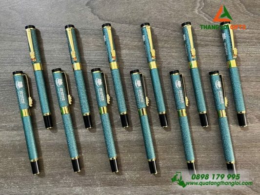 Bút Ký Kim Loại Đầu Rồng - Khắc Logo Trường Cao Đẳng Miền Nam