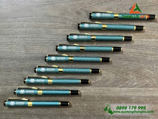 Bút Ký Kim Loại Đầu Rồng - Khắc Logo Trường Cao Đẳng Miền Nam