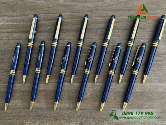 Bút Ký Kim Loại Xoay - Khắc Logo Doanh Nghiệp Kofi Kai