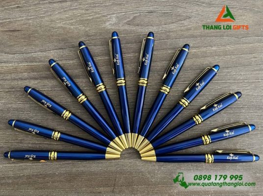 Bút Ký Kim Loại Xoay - Khắc Logo Doanh Nghiệp Kofi Kai