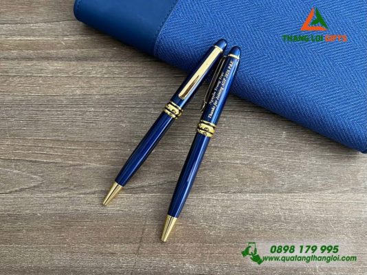 Bút Ký Kim Loại Xoay – Khắc Logo Doanh Nghiệp Suntory PepsiCo