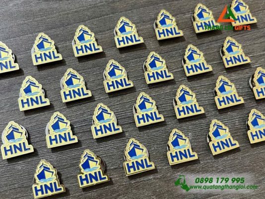Huy Hiệu Cài Áo Cao Cấp – Logo Doanh Nghiệp HNL
