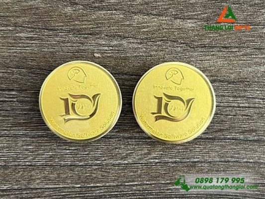 Huy Hiệu Cài Áo Nam Châm Hít - Logo Watemelon