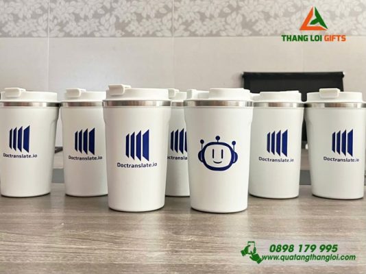 Ly Giữ Nhiệt Màu Trắng 510ml - In Logo Doctranslate.io