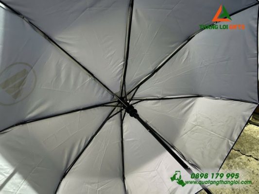 Ô Dù Cầm Tay Gập 3 Màu Xanh - In Logo Doanh Nghiệp FOTON