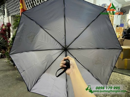 Ô Dù Cầm Tay Gập 3 Màu Xanh - In Logo Doanh Nghiệp FOTON
