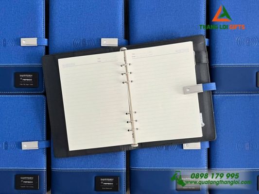 Sổ Tay Đa Năng 8.000mAh - Khắc Logo Doanh Nghiệp Suntory Pepsico