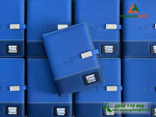 Sổ Tay Đa Năng 8.000mAh - Khắc Logo Doanh Nghiệp Suntory Pepsico