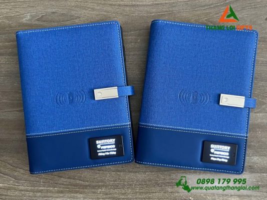 Sổ Tay Đa Năng 8.000mAh - Khắc Logo Doanh Nghiệp Suntory Pepsico