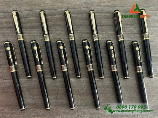 Bút Ký Kim Loại Màu Đen – Khắc Logo Ban Giảng Huấn Đạo Đức
