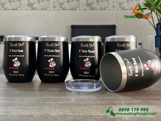 LGN 08 – Ly Giữ Nhiệt Coffee 350ml - In Khắc Logo Doanh Nghiệp Làm Quà Tặng