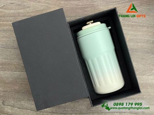 LGN 09 – Ly Giữ Nhiệt Coffee 460ml - In Khắc Logo, Nội DungTheo Yêu Cầu