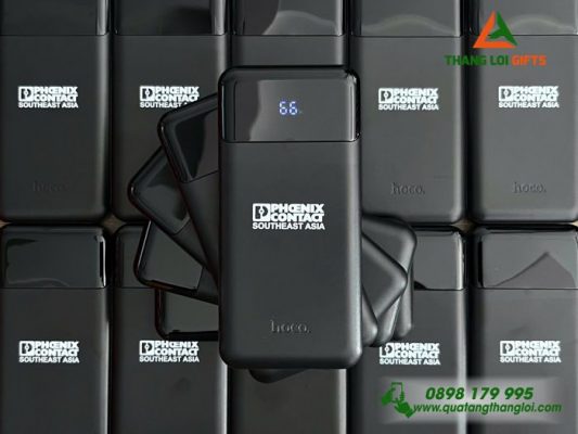 Pin Sạc Dự Phòng Hoco – In Logo Doanh Nghiệp Phoenix Contact