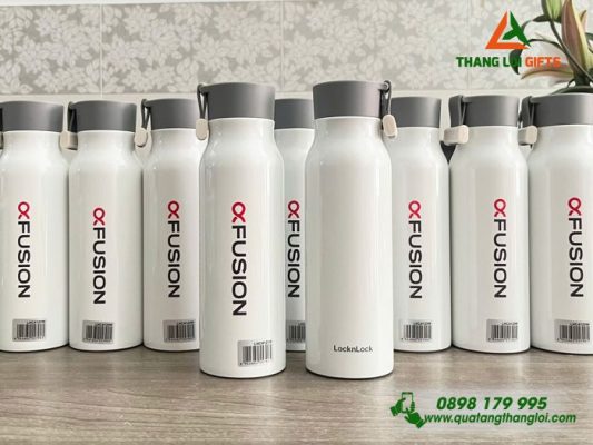 Bình Giữ Nhiệt Lock&Lock LHC4125- In Logo Thương Hiệu FUSION