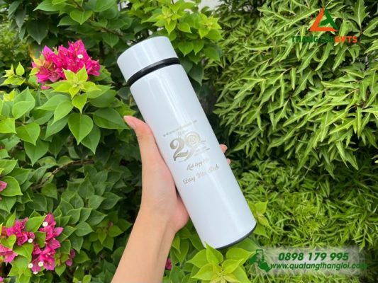Bình Giữ Nhiệt 500ml - Khắc Logo Kỷ Niệm 20 Năm Ngày Ra Trường