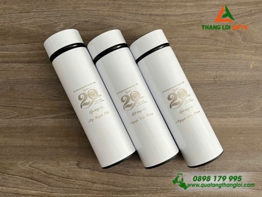 Bình Giữ Nhiệt 500ml - Khắc Logo Kỷ Niệm 20 Năm Ngày Ra Trường