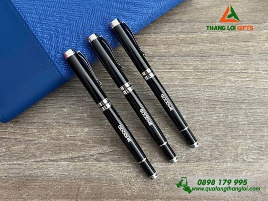 Bút Ký Kim Loại Nắp - Khắc Logo Doanh Nghiệp GOODWE