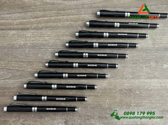 Bút Ký Kim Loại Nắp - Khắc Logo Doanh Nghiệp GOODWE