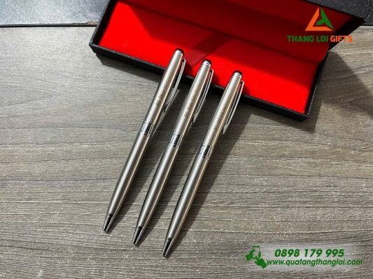 Bút Ký Kim Loại Xoay – Khắc Logo Bệnh Viện Hoàn Mỹ Đà Nẵng