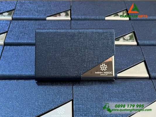 Hộp Đựng Namecard - Khắc Logo Doanh Nghiệp Minh Ngọc Group