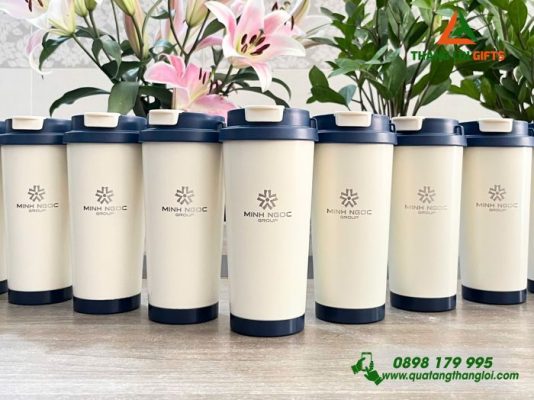 Ly Giữ Nhiệt 530ml - Khắc Logo Doanh Nghiệp Minh Ngọc Group