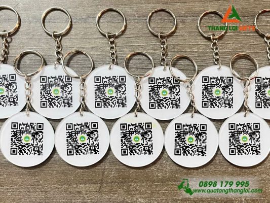 Móc Khóa Mica – In Logo Trường Cao Đẳng Y Tế Đồng Tháp