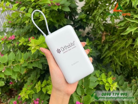 PST 04 - Pin Sạc Dự Phòng Xiaomi 20.000mAh - Quà Tặng Doanh Nghiệp Cao Cấp In Logo